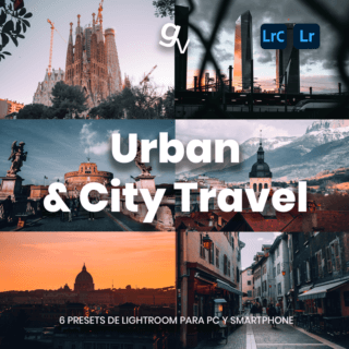 Urban & City Travel Lightroom Presets · PC + Smartphone