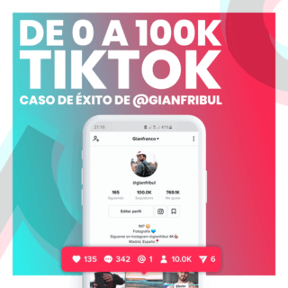 @gianfribul TikTok Masterclass: "De 0 a 100K en solo 4 meses"